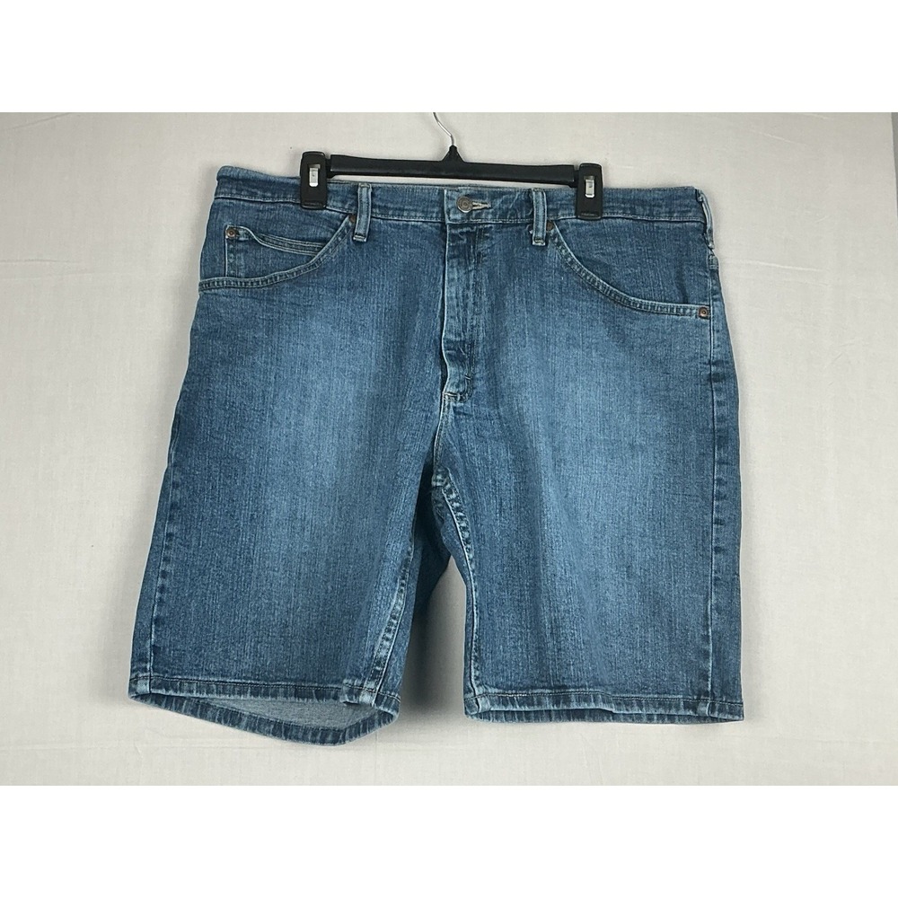 Lee‎ Y2K Denim Shorts Mens 38 Blue Regular Fit Made In Mexico